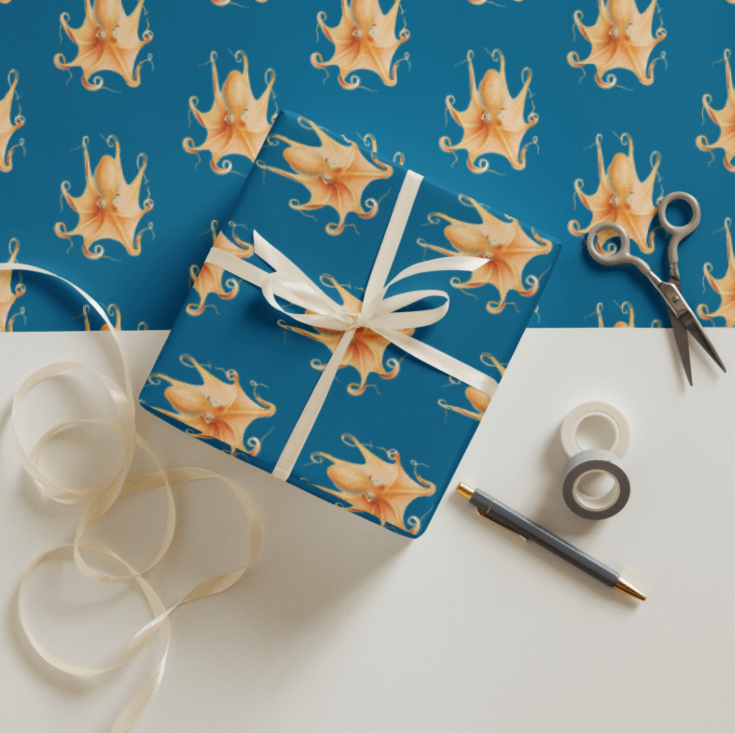 Eledon Cirrhosa Print Wrapping Paper