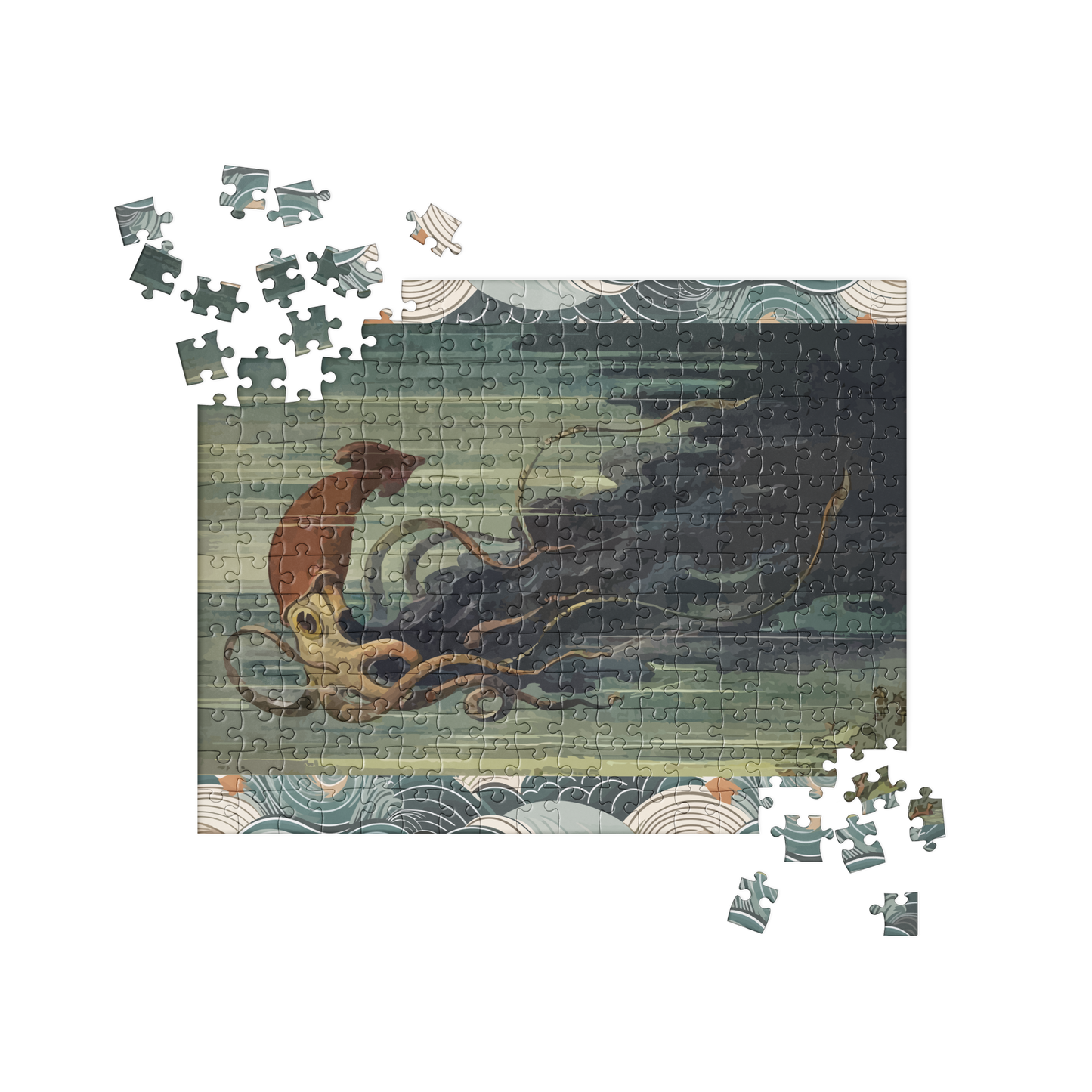 Vintage Squid Jigsaw puzzle