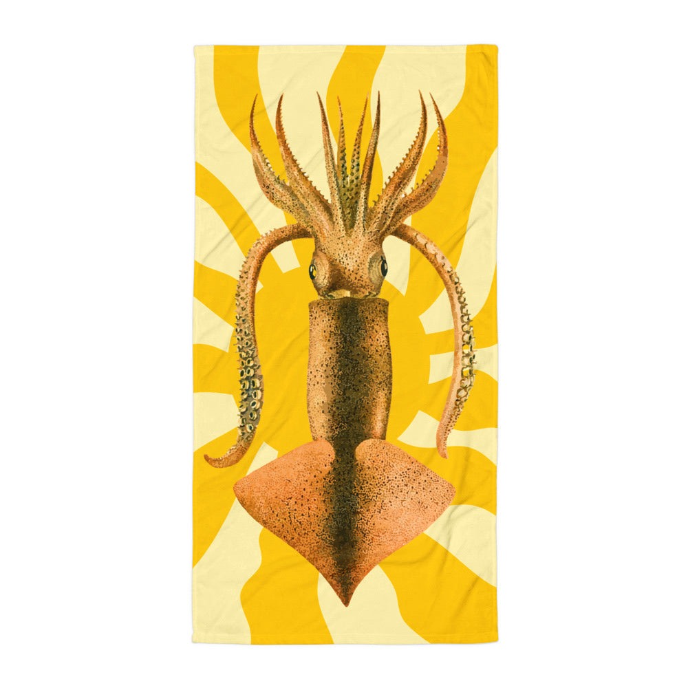 Squid Beach Towel