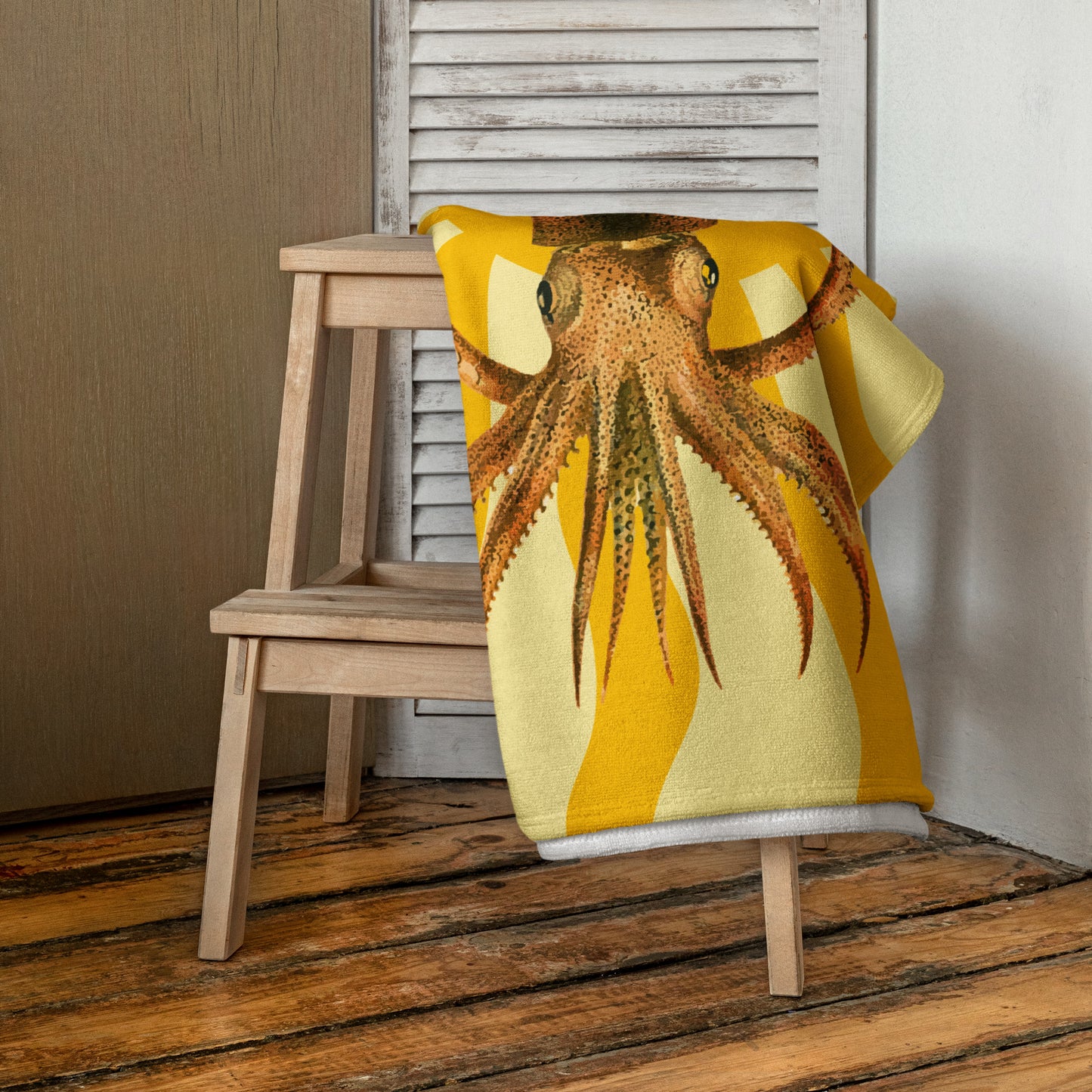 Squid Beach Towel