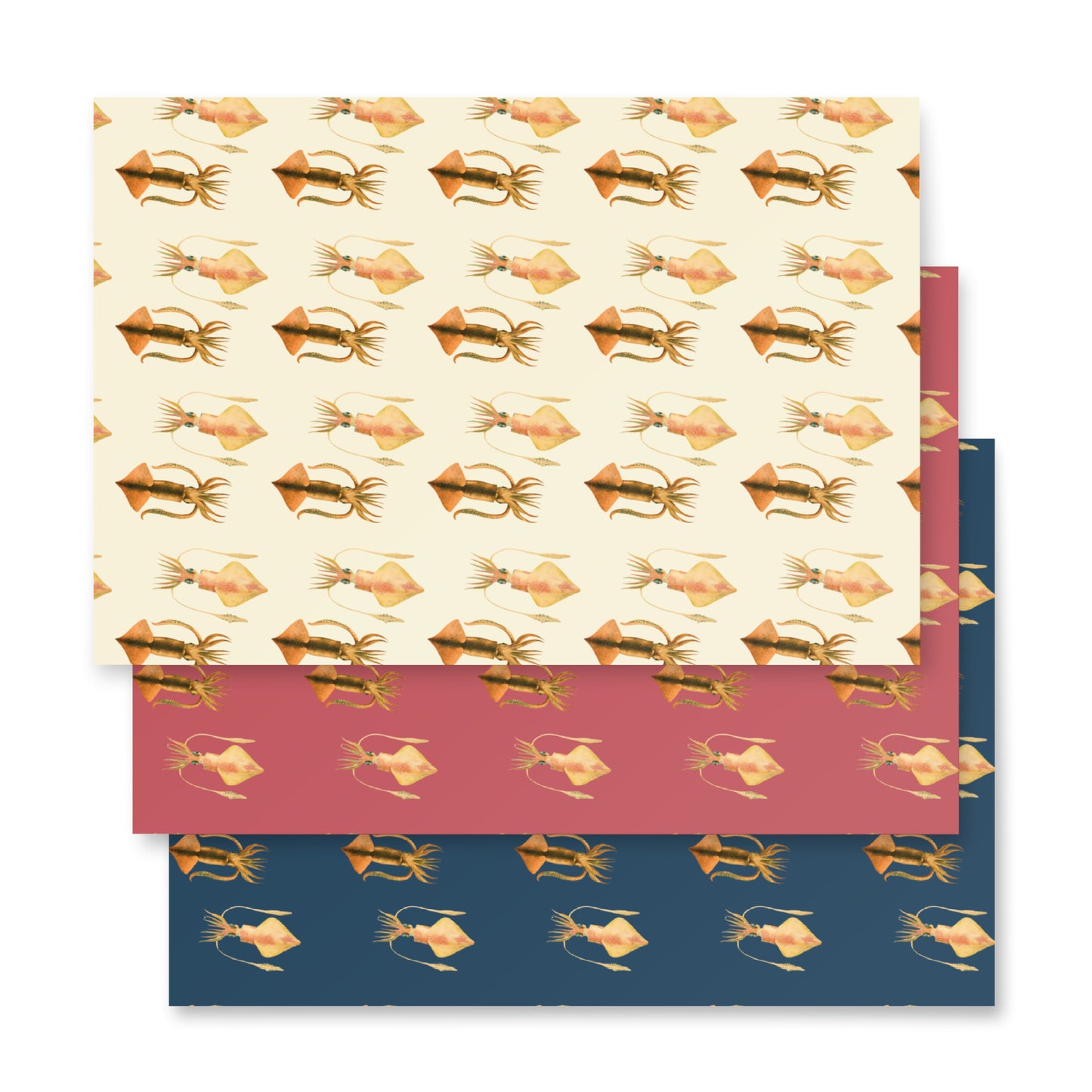 Squid Wrapping Paper