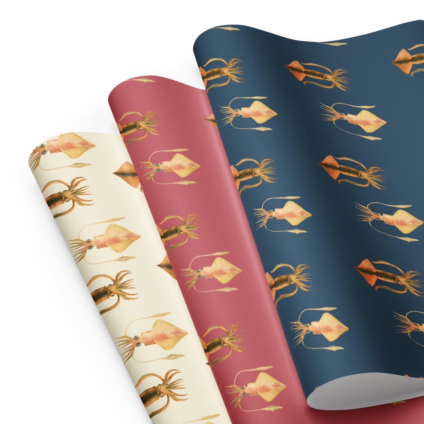 Squid Wrapping Paper